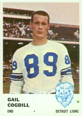 1961 Fleer Gail Cogdill #83 Football Card