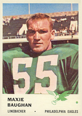 1961 Fleer Maxie Baughan #56 Football Card