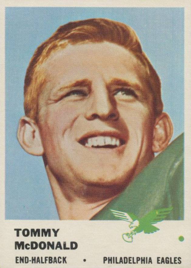 1961 Fleer Tommy McDonald #51 Football Card