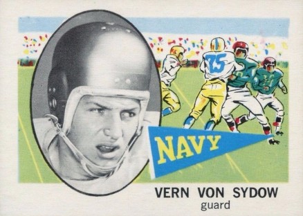 1961 Nu-Card Vern Von Sydow #105 Football Card