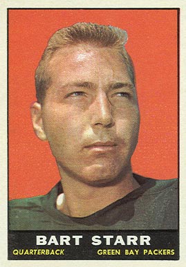 1961 Topps Bart Starr #39 Football Card