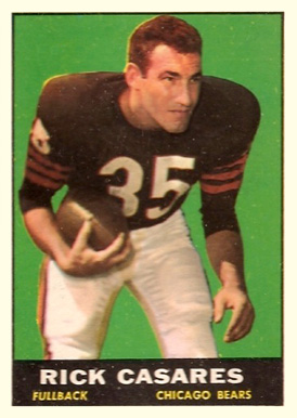 1961 Topps Rick Casares #12 Football Card