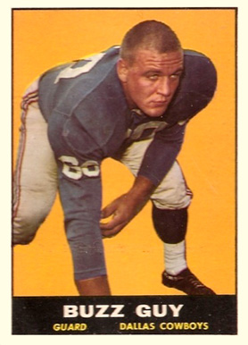 1961 Topps Buzz Guy #25 Football Card