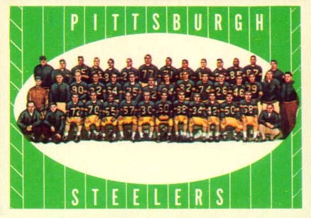 1961 Topps Pittsburgh Steelers #112 Football Card