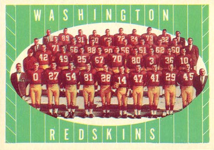 1961 Topps Washington Redskins #131 Football Card