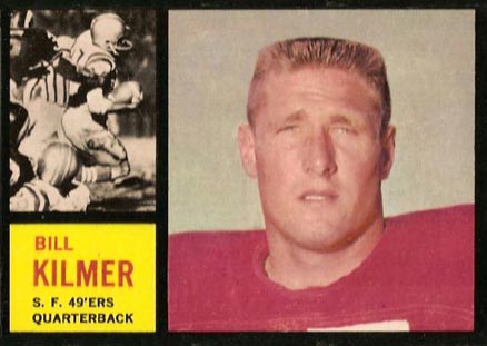 1962 Topps Bill Kilmer #151 Football Card