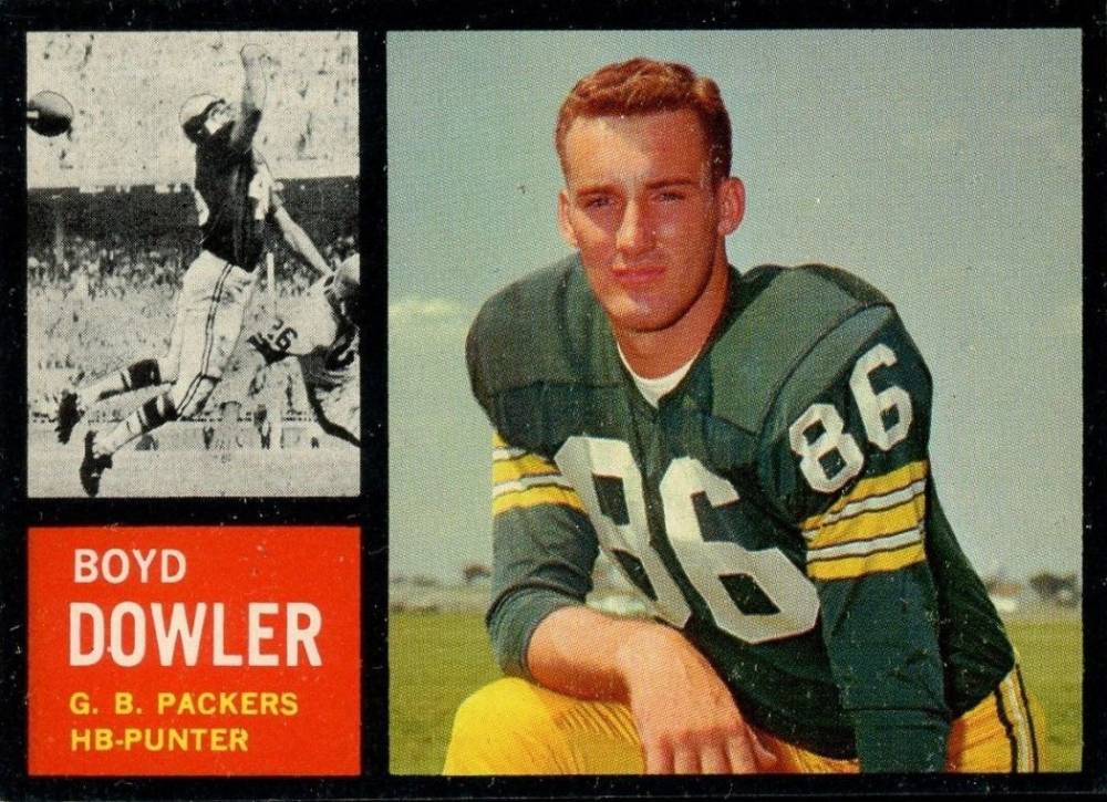 1962 Topps Boyd Dowler #71 Football Card