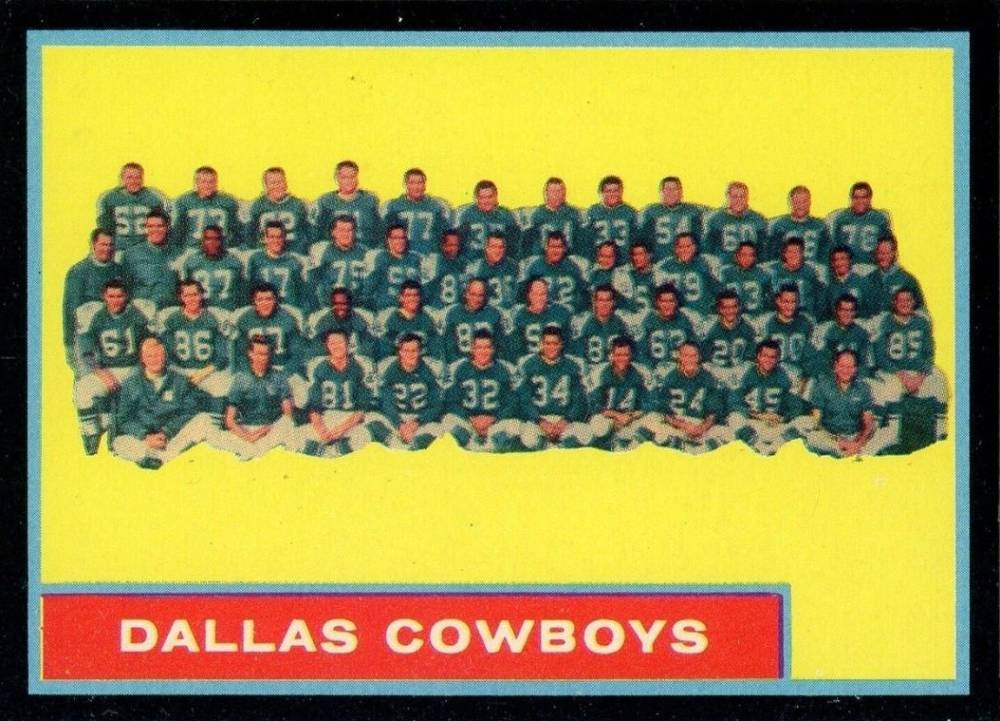 1962 Topps Dallas Cowboys #49 Football Card