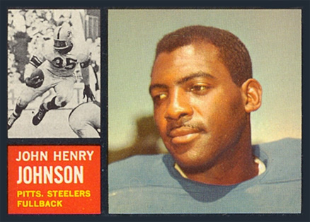 1962 Topps John Henry Johnson #129 Football Card