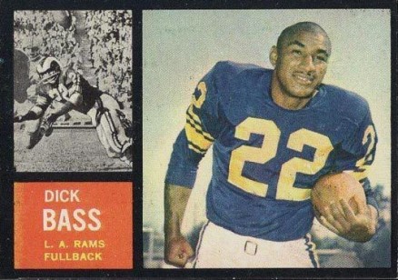1962 Topps Dick Bass #80 Football Card