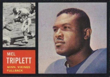 1962 Topps Mel Triplett #93 Football Card