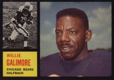 1962 Topps Willie Galimore #14 Football Card