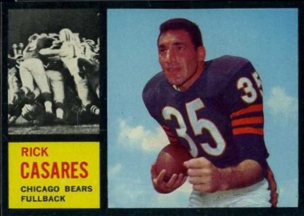 1962 Topps Rick Casares #16 Football Card