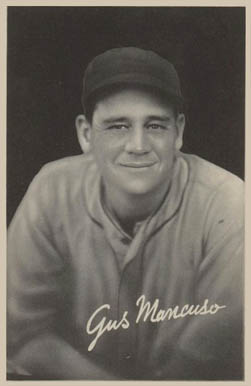 1939 Goudey Premiums R303-A Gus Mancuso #31 Baseball Card