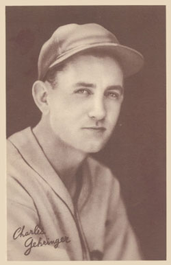 1939 Goudey Premiums R303-A Charles Gehringer #16 Baseball Card