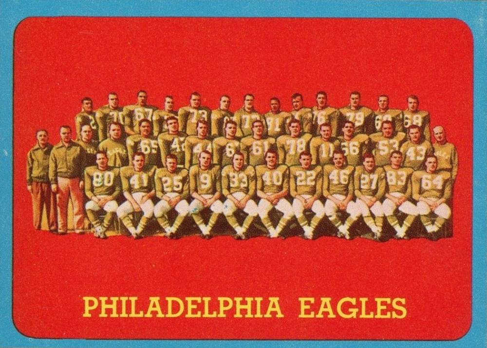 1963 Topps Philadelphia Eagles #121 Football Card