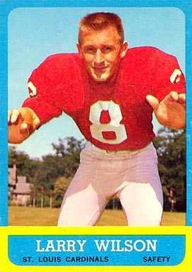 1963 Topps Larry Wilson #155 Football Card