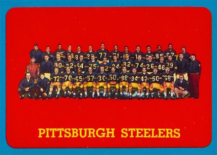 1963 Topps Pittsburgh Steelers #133 Football Card