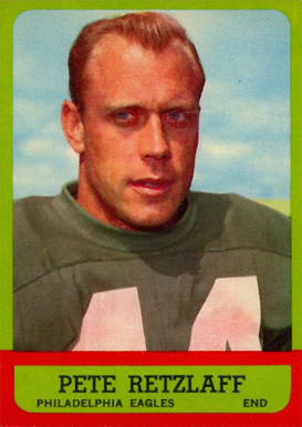1963 Topps Pete Retzlaff #114 Football Card