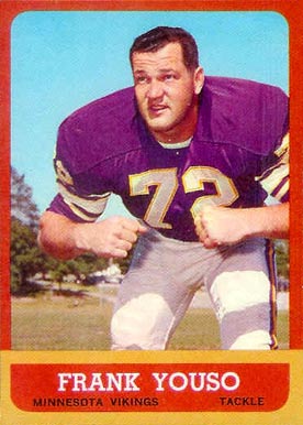 1963 Topps Frank Youso #102 Football Card