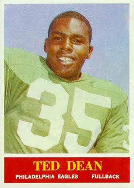 1964 Philadelphia Ted Dean #132 Football Card