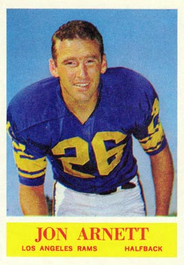 1964 Philadelphia Jon Arnett #85 Football Card