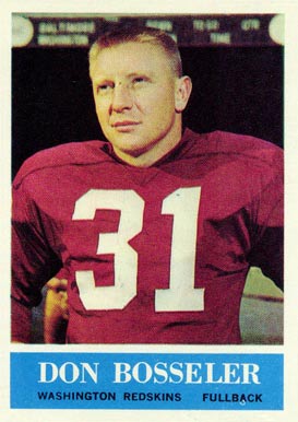 1964 Philadelphia Don Bosseler #184 Football Card