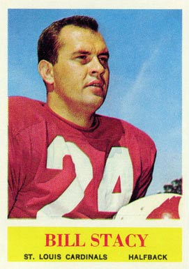 1964 Philadelphia Bill Stacy #180 Football Card