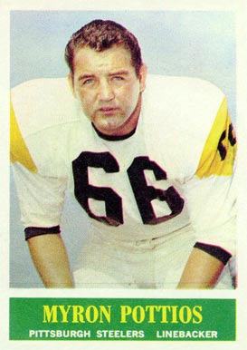 1964 Philadelphia Myron Pottios #149 Football Card