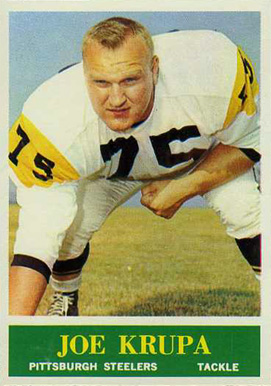 1964 Philadelphia Joe Krupa #145 Football Card