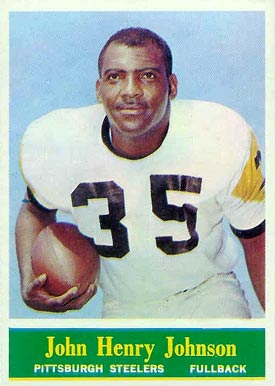 1964 Philadelphia John Henry Johnson #144 Football Card