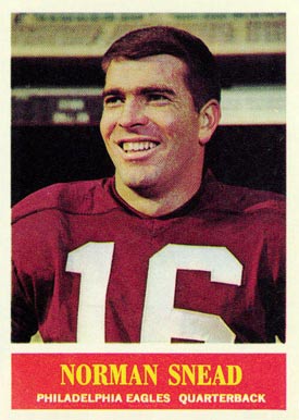 1964 Philadelphia Norman Snead #138 Football Card