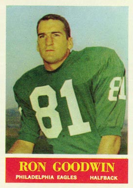 1964 Philadelphia Ron Goodwin #133 Football Card