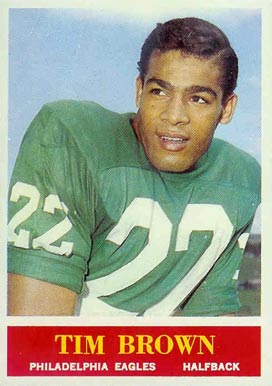 1964 Philadelphia Timmy Brown #129 Football Card