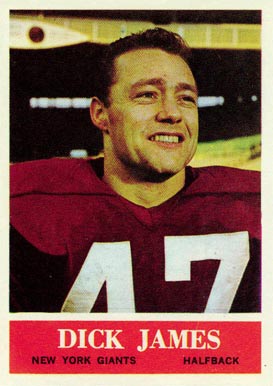 1964 Philadelphia Dick James #118 Football Card