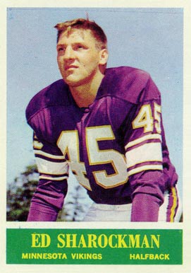 1964 Philadelphia Ed Sharockman #108 Football Card