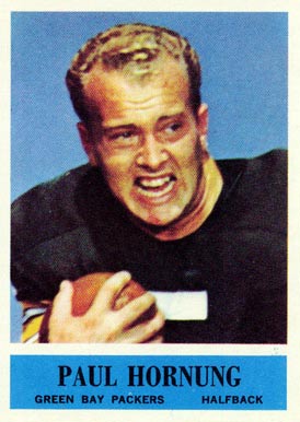 1964 Philadelphia Paul Hornung #74 Football Card
