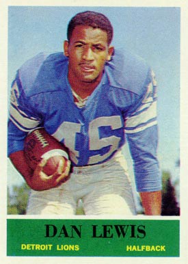 1964 Philadelphia Dan Lewis #63 Football Card