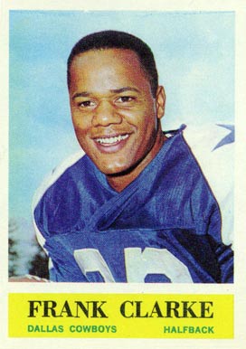 1964 Philadelphia Frank Clarke #44 Football Card