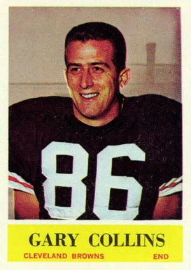 1964 Philadelphia Gary Collins #31 Football Card