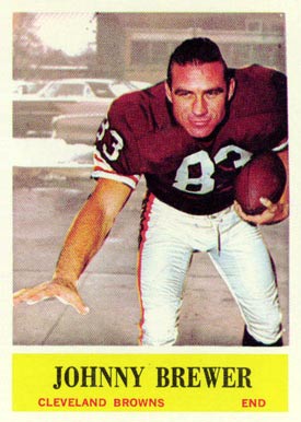 1964 Philadelphia Johnny Brewer #29 Football Card