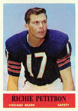 1964 Philadelphia Richie Petitbon #23 Football Card