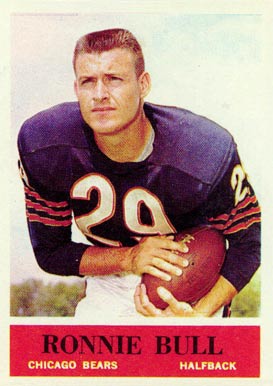 1964 Philadelphia Ronnie Bull #16 Football Card