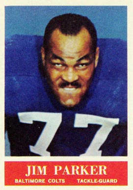 1964 Philadelphia Jim Parker #8 Football Card
