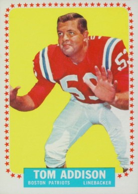 1964 Topps Tommy Addison #1 Football Card
