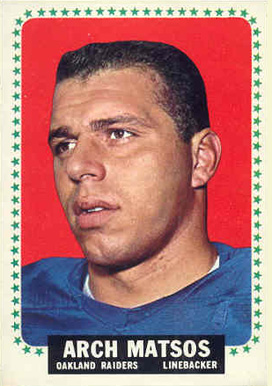 1964 Topps Archie Matsos #144 Football Card