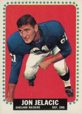 1964 Topps Jon Jelacic #142 Football Card
