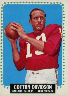 1964 Topps Cotton Davidson #137 Football Card