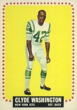 1964 Topps Clyde Washington #129 Football Card