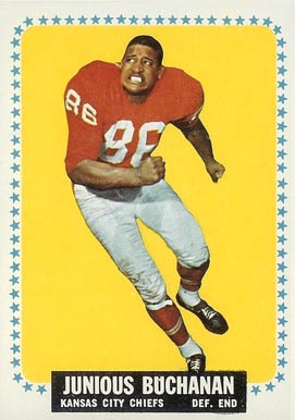 1964 Topps Junious Buchanan #92 Football Card